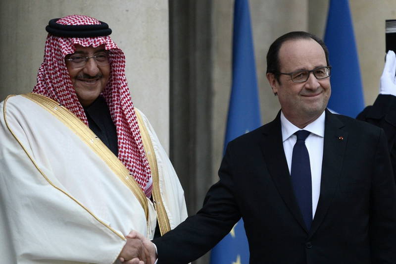 Франция прогнулась перед саудитами