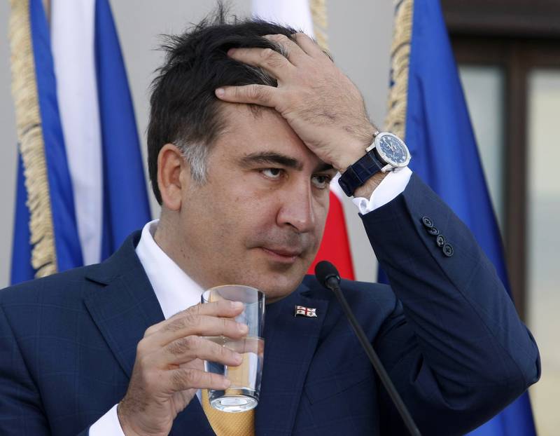Конфуз гастролера: ТОП-10 курьезов с Саакашвили в большой политике