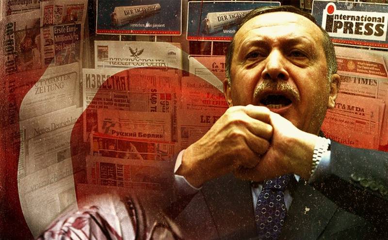 Западные СМИ душат Европу «удавкой Эрдогана»