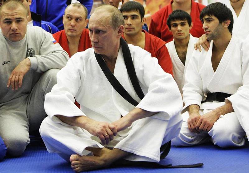 Владимира Путина назвали дзюдоистом на международной арене