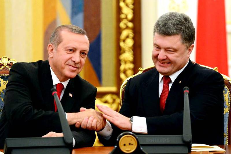 Эрдоган и Порошенко: слепой ведет хромого