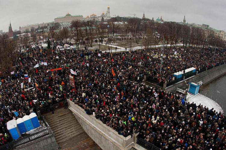 Протесты в России. Названы лидирующие регионы