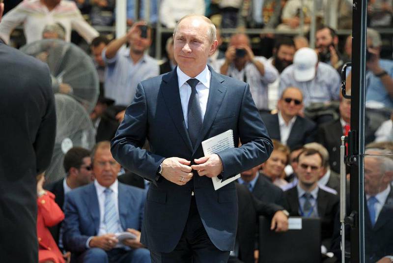 Владимир Путин — арабам: Россия — это не Иран