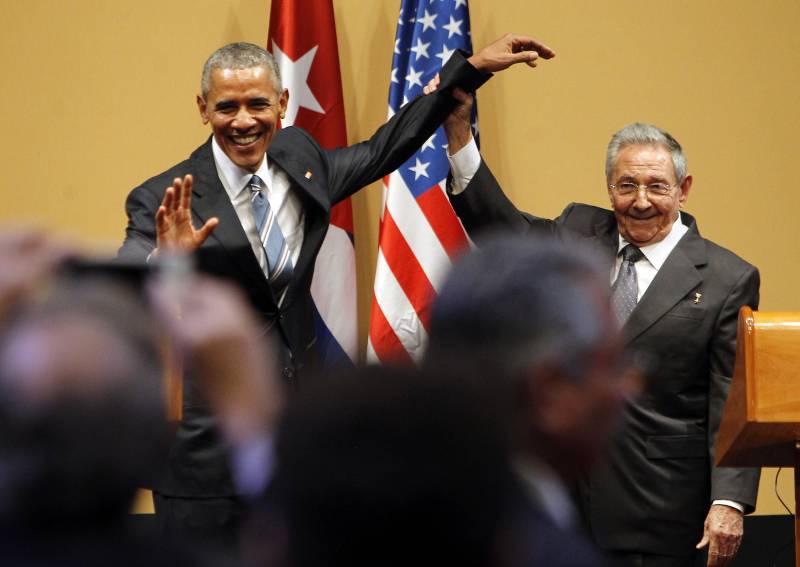 В образе голубя мира: Барак Обама на Кубе