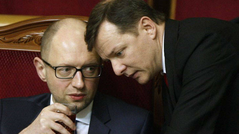 Яценюк и Ляшко: на каких условиях главный «радикал» примкнёт к премьеру?