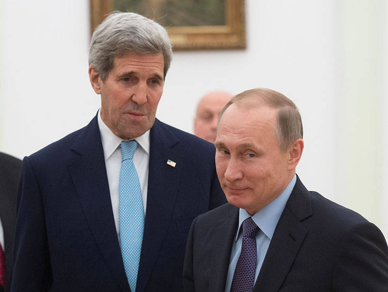 Повестка встречи Путина и Керри - теракты в Брюсселе и приговор Савченко