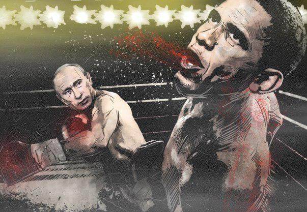 Обама пнул Путина, а Путин врезал ему в ответ