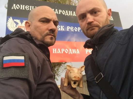 Коц и Стешин приехали из Сирии на Донбасс
