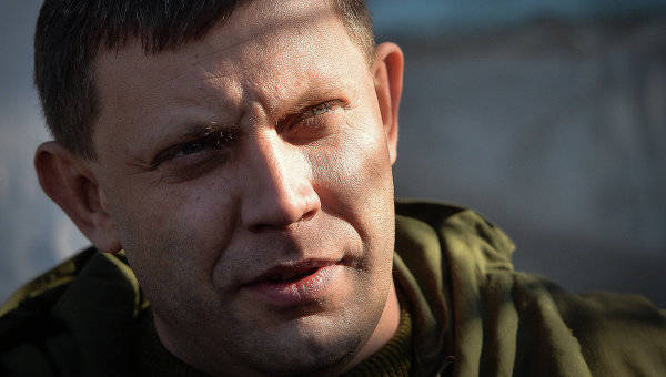 Вопрос Александру Захарченко: – Чем тебе помочь, командир?