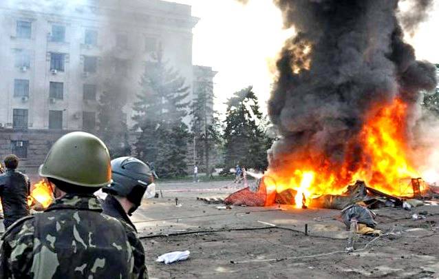 Одесса: Сожгли Дом профсоюзов, сожжём и мэрию