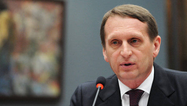 Нарышкин: Отмены санкций в 2016 году не будет