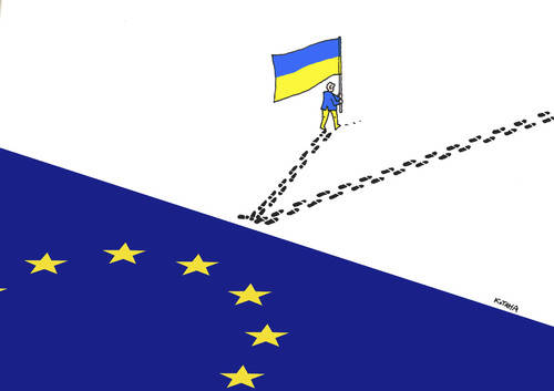 Украина все дальше отдаляется от Европы