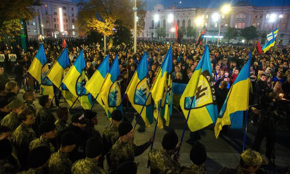 Одесские националисты угрожают ветеранам ВОВ