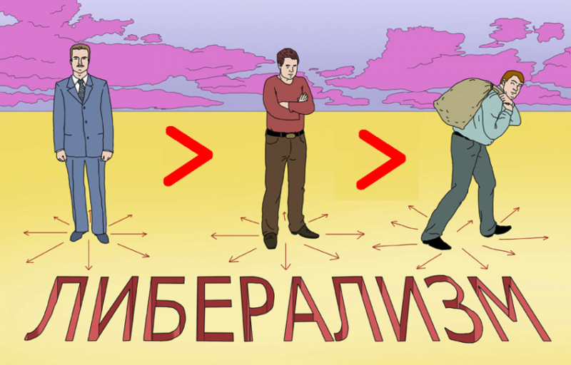 Российский либерал – антинародный персонаж Российский либерал – антинародный персонаж