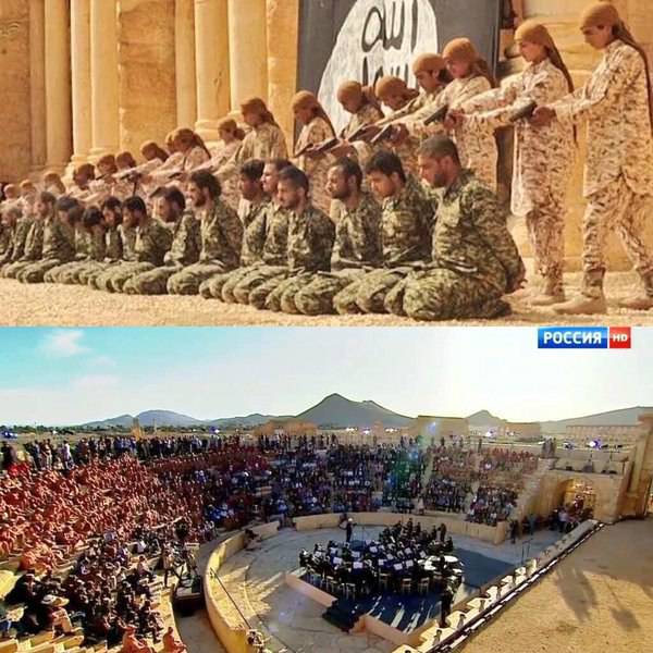 Взгляд патриота: Концерт в Пальмире и британские ценители творчества ИГИЛ