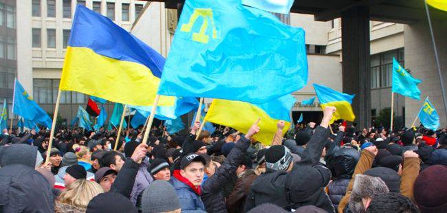 Крымские татары потребовали часть Украины