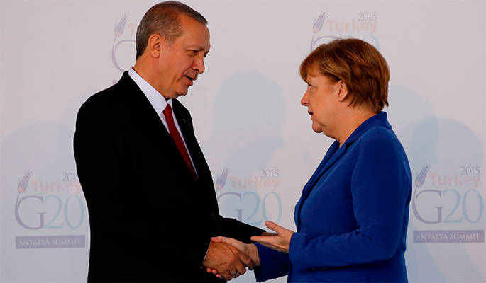 Бемерман жестко раскритиковал тайную связь Меркель и Эрдогана