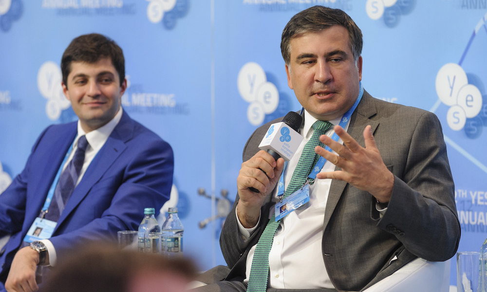 Сакварелидзе и Саакашвили объединились для создания партии