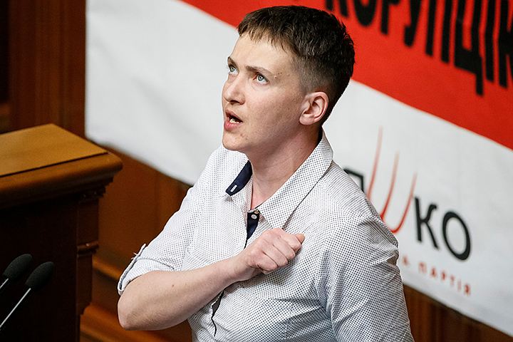 Савченко обложила матом депутатов Рады и «наехала» на генералов ВСУ