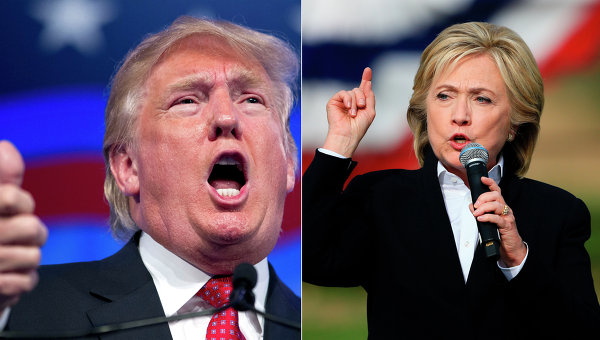 Клинтон и Трамп уверенно победили на первичных выборах в США