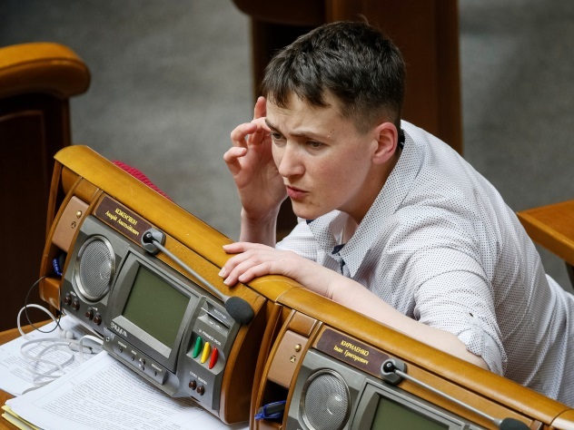 Савченко обвинила Киевские власти в развязывании войны в Донбассе Савченко обвинила Киевские власти в развязывании войны в Донбассе