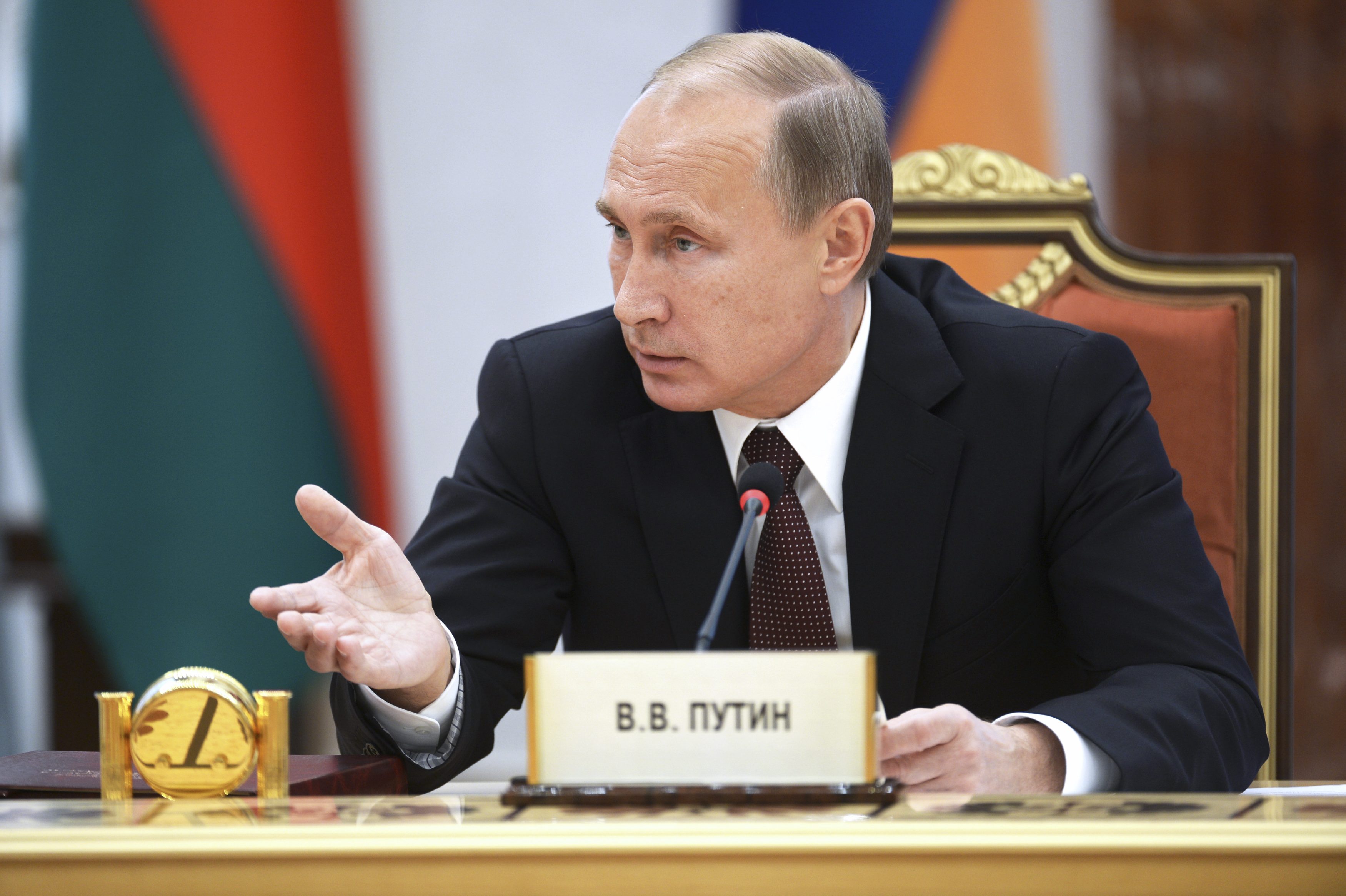 Путин недоволен на запрет в участии российской команды на Олимпийских играх