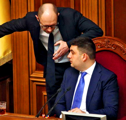 Устами Гройсмана говорит Яценюк: Украина защищает Европу от  России