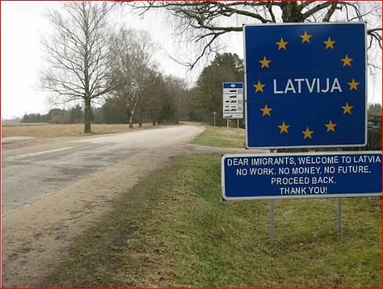 Добро пожаловать в Латвию, «свободные россияне»!