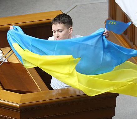 Савченко расскажет как назвать города Украины - мнение украинцев не в счет