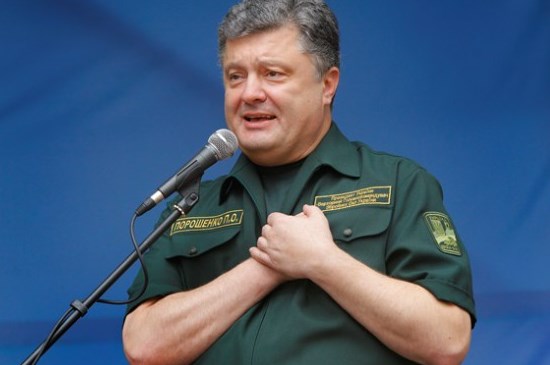 Порошенко спел песню о текущем положении дел на Украине