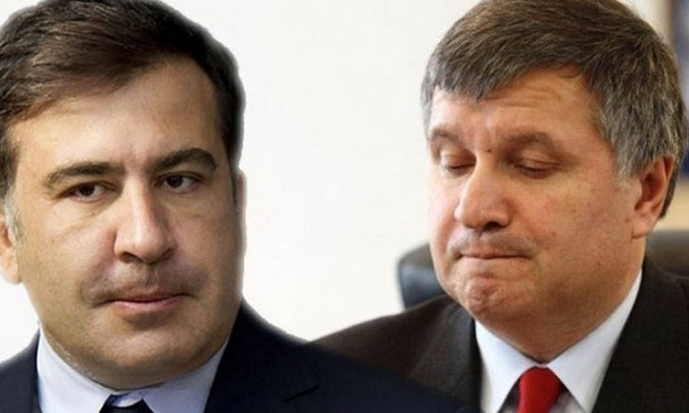 Схватка Авакова и Саакашвили продолжается