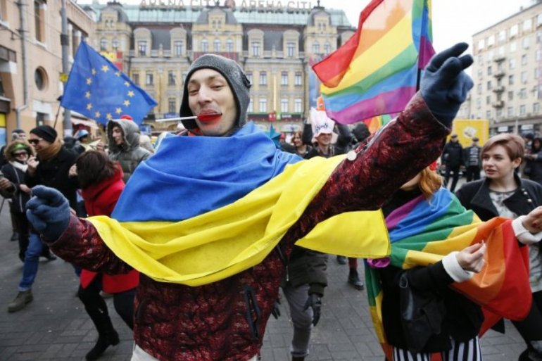 Много шума из ничего: киевский гей-парад завершился через 20 минут