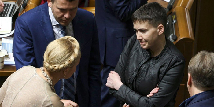 Откровенное признание: Савченко прилюдно вступилась за Тимошенко Откровенное признание: Савченко прилюдно вступилась за Тимошенко
