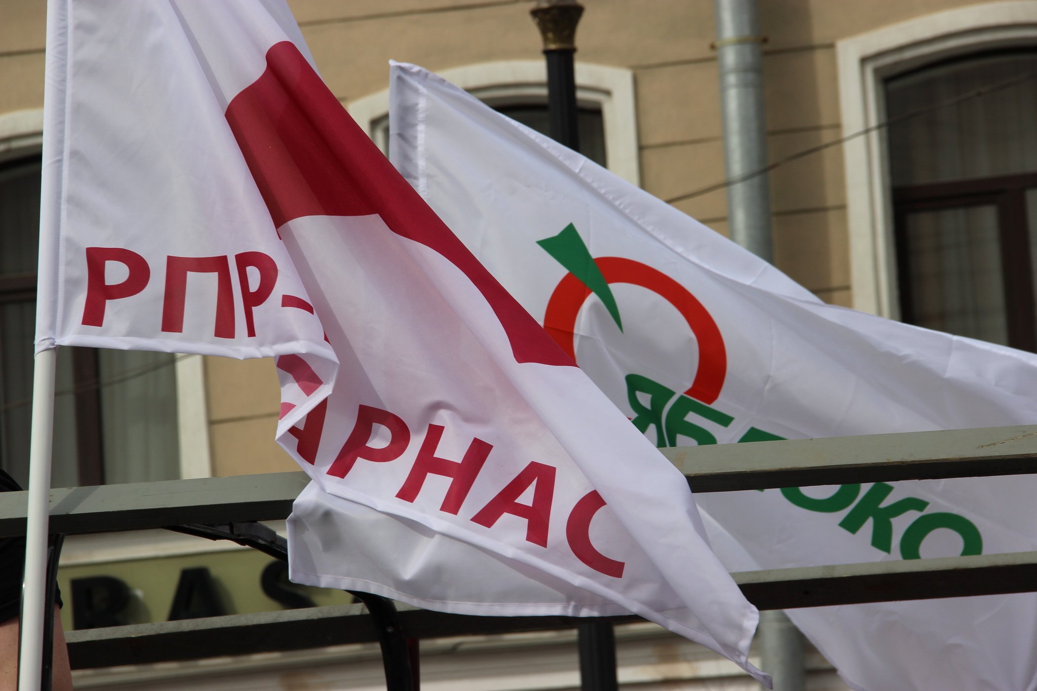 Украинская Рада агитирует за «Яблоко» и «Парнас»
