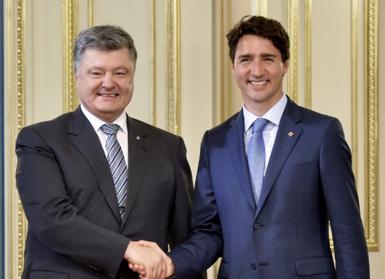 Канадский премьер в Киеве: визит с курьезами