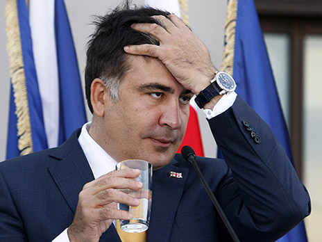 Начинай есть галстук: Саакашвили под следствием за связь с террористом