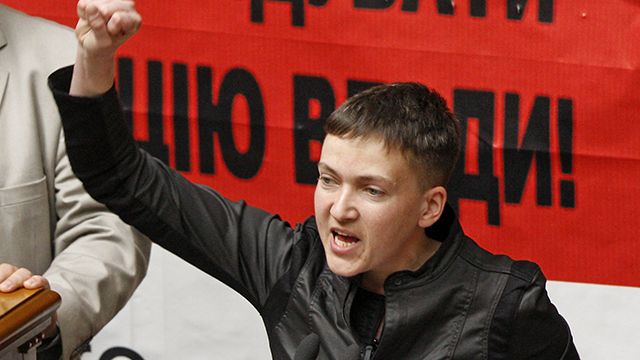 Савченко рассказала, как Украина может вернуть Крым