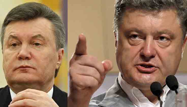 На Украине готовят очную ставку Януковича и Порошенко