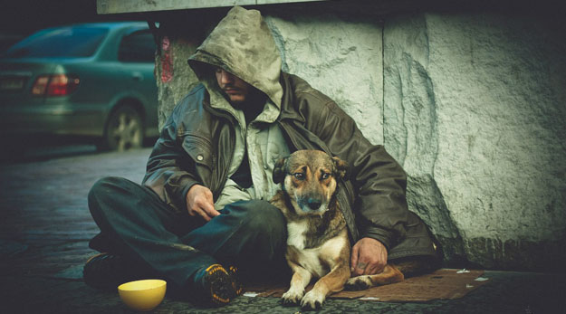 Европейцы против нищих и бездомных