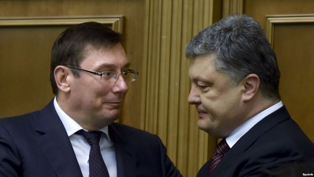 Вальцман хочет назначить алкоголика Луценко новым президентом Украины