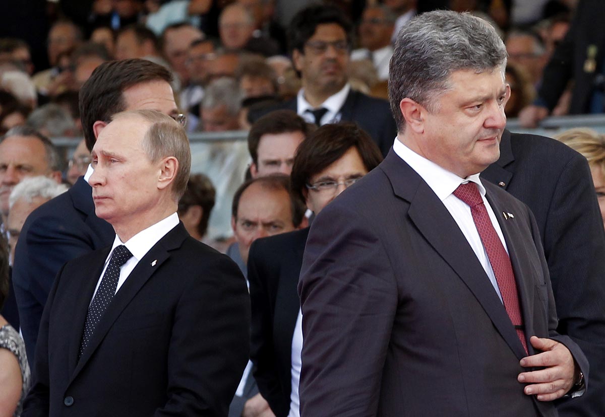 Путина и Порошенко призывают воздержаться от конфликта