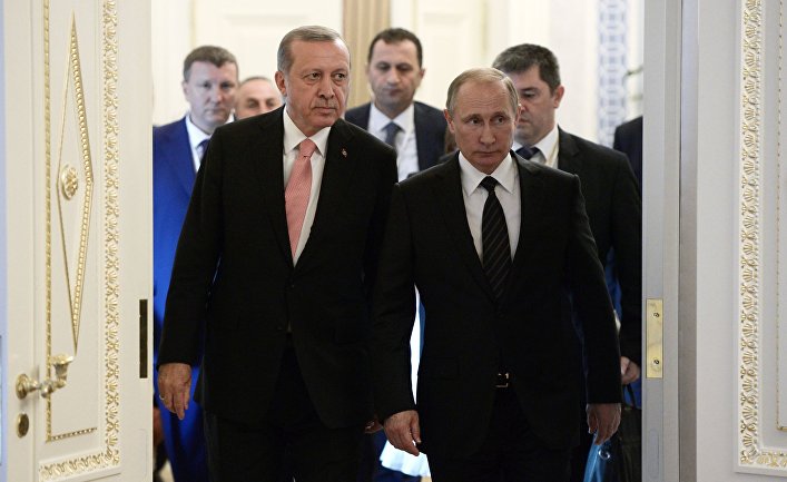 BBC: Эрдоган назвал Путина «дорогим другом»