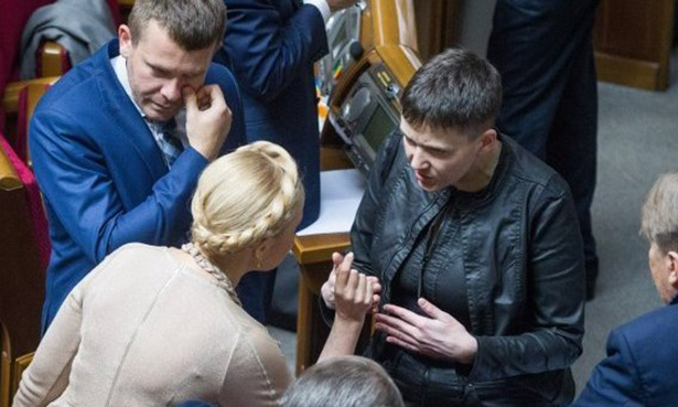 Тимошенко заявила, что Савченко не политик