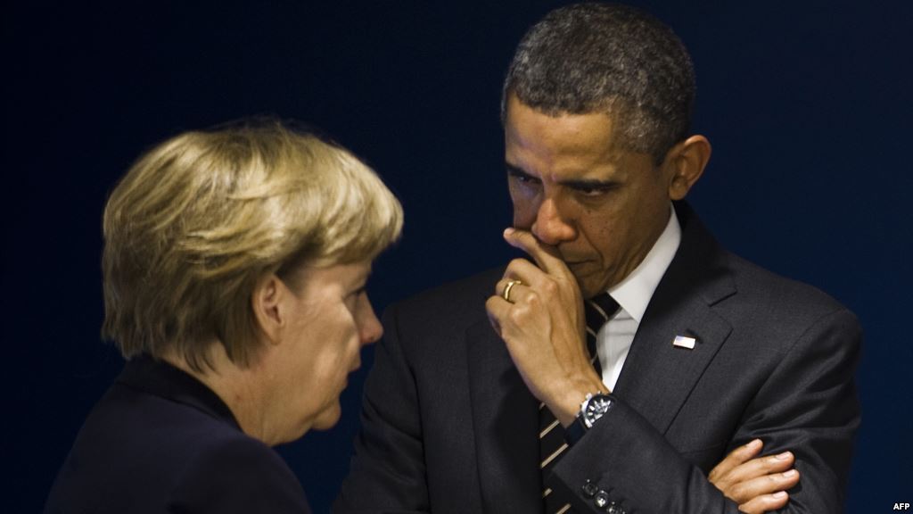 Обама и Меркель: майдан должен стать тотальной войной