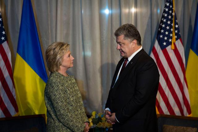 Встреча Порошенко и Клинтон: предвыборный политес или нечто большее?
