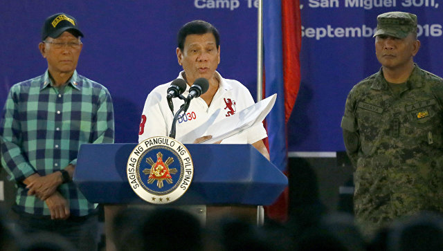 Президент Филиппин Родриго Дутерте "послал к черту" Евросоюз