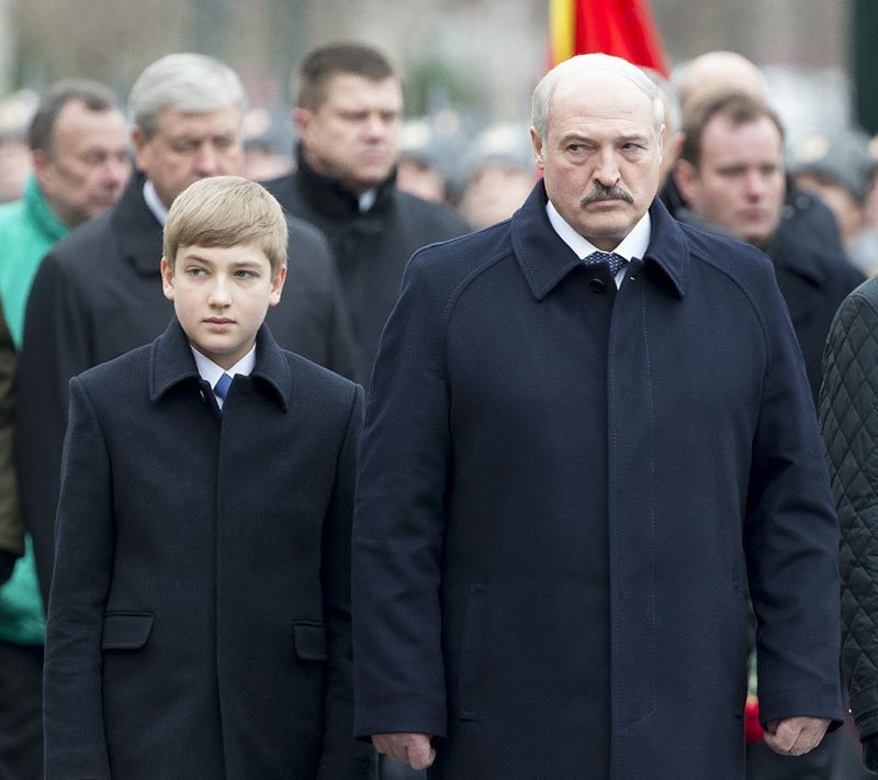 Сын Лукашенко появился на публике после долгого отсутствия