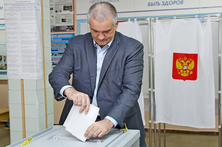 «100% больше половины»: Аксенов и Поклонская на выборах в Госдуму в Крыму
