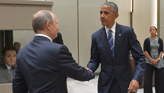 Путин и Обама обсудили Сирию и Украину