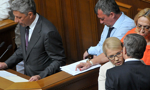 Тимошенко, Ляшко и Бойко готовят «крестовый поход» против украинской власти